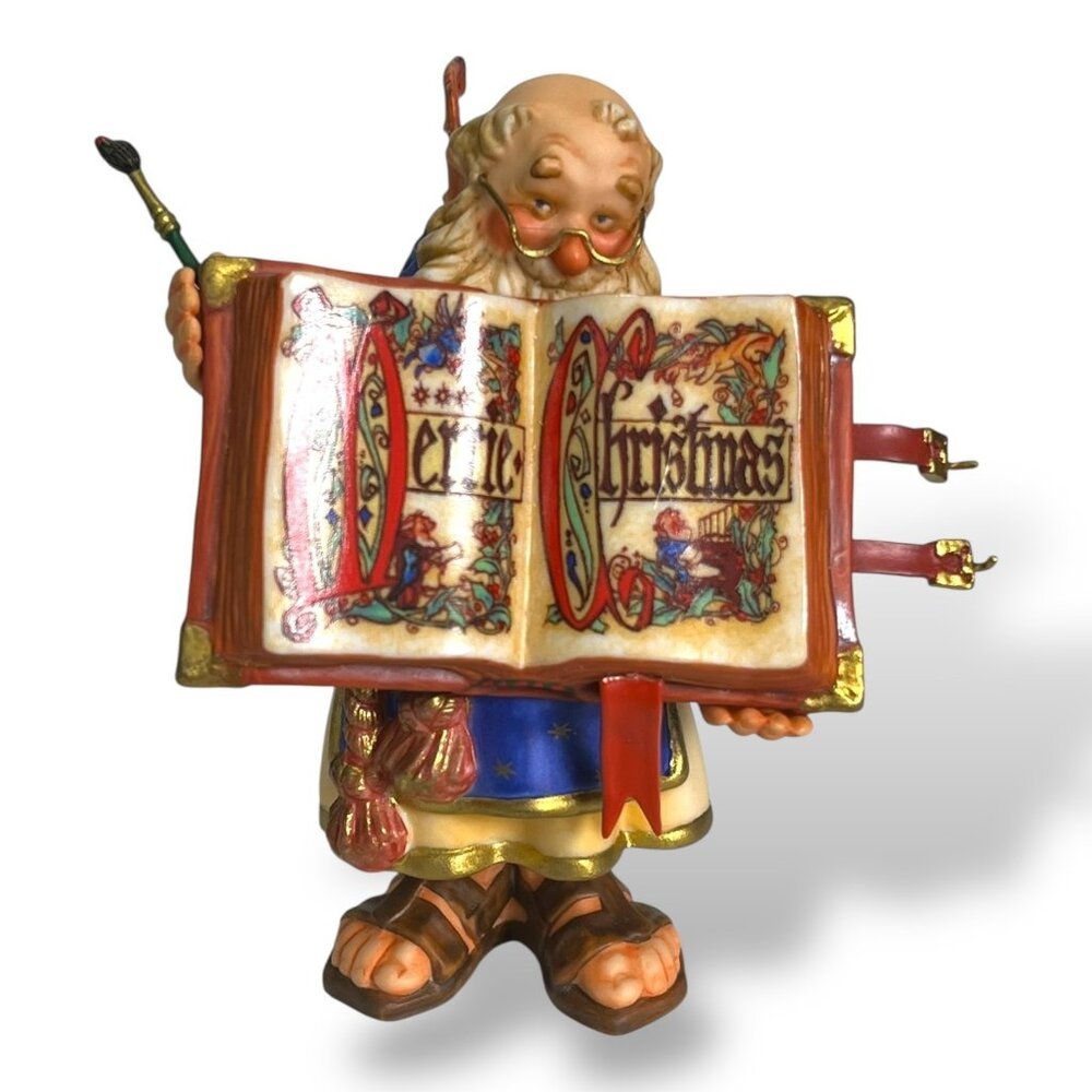 Greenwich Workshop Gustafson Folio Scrivner Figure Signed Numbered COA Christmas